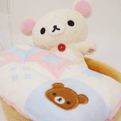 2016 Korilakkuma Sleepover Plush Set - Rilakkuma Chairoikoguma Glove Gift