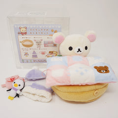 2016 Korilakkuma Sleepover Plush Set - Rilakkuma Chairoikoguma Glove Gift