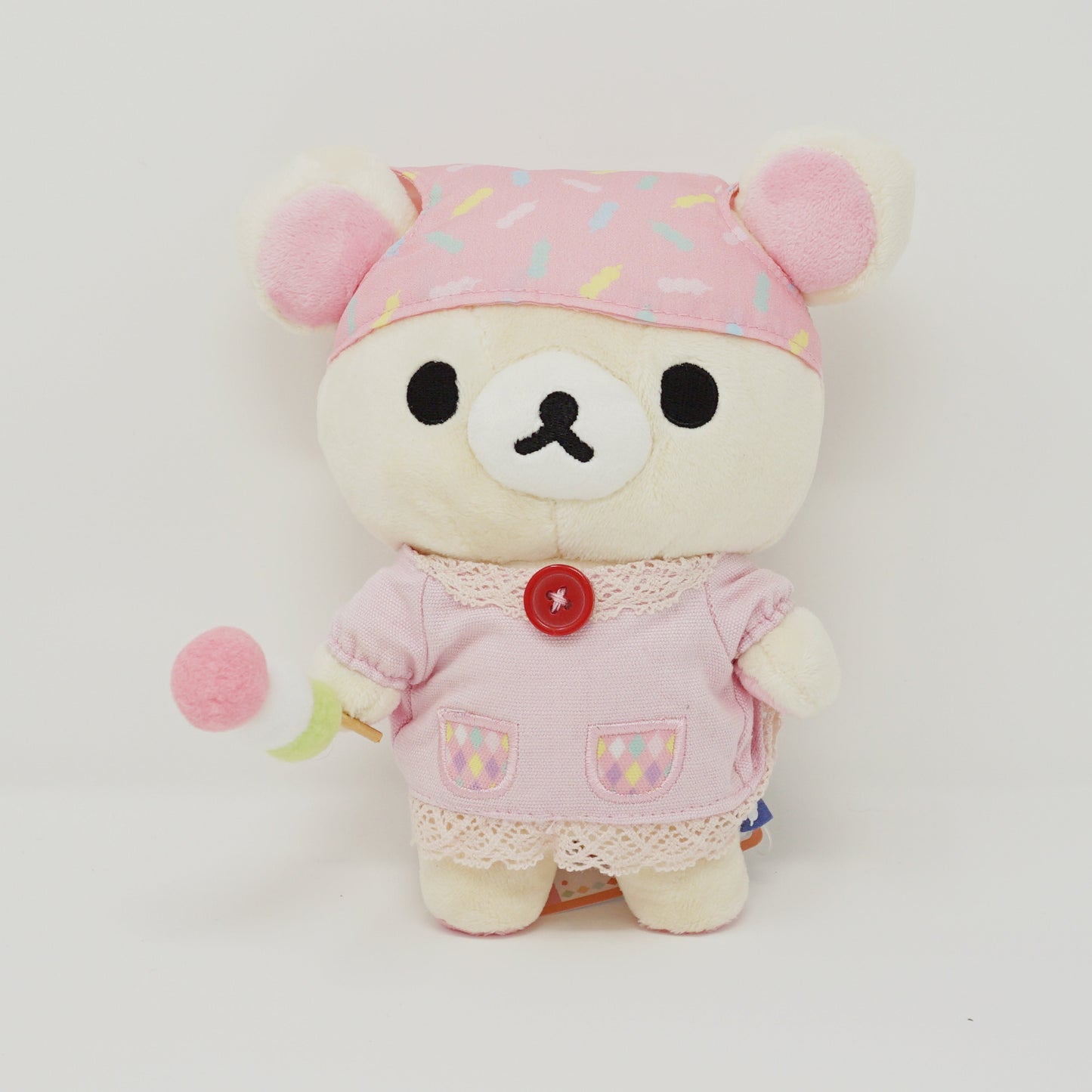 2016 Korilakkuma with Dango Plush - Rilakkuma Tea House Theme - Rilakkuma Store Limited - San-X