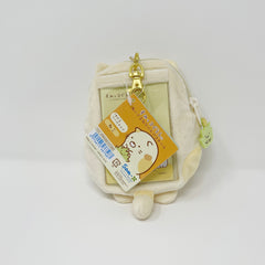 2016 Neko Plush Pass Case with Reel - Sumikkogurashi