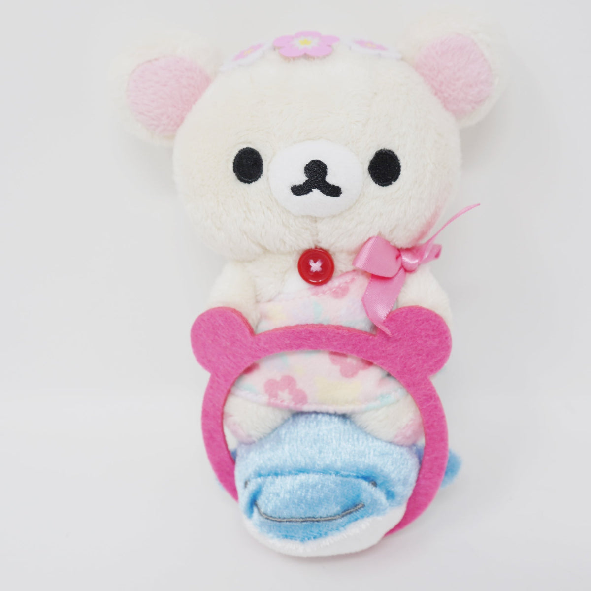 2016 Korilakkuma with Dolphin Hawaii Design Plush - Rilakkuma Store Limited Harajuku 4th Anniversary - San-X