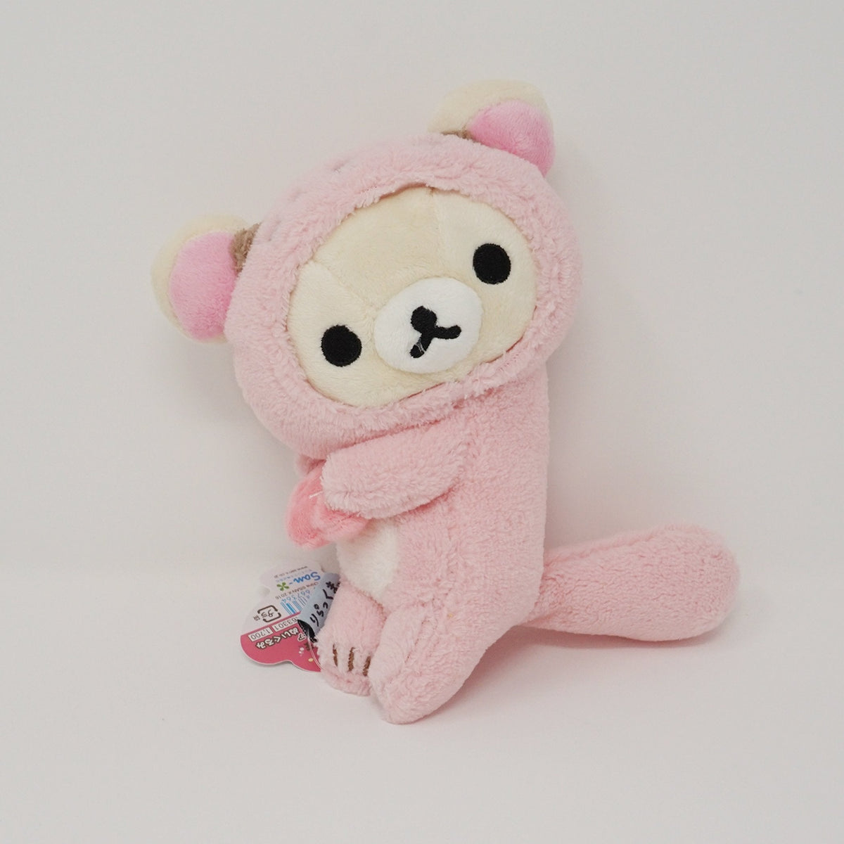 2016 Korilakkuma Pink Otter Plush - Lazy Otter Theme Rilakkuma Store Limited - San-X