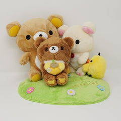 2016 Lawson Loppi Limited Chairoikoguma Plush Set - Korilakkuma's New Friend Theme