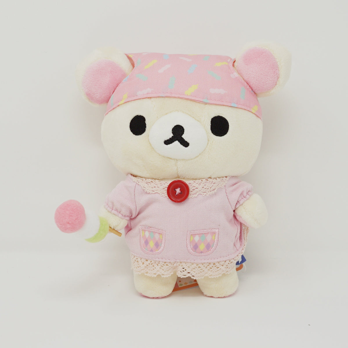 2016 Korilakkuma with Dango Plush - Rilakkuma Tea House Theme - Rilakkuma Store Limited - San-X